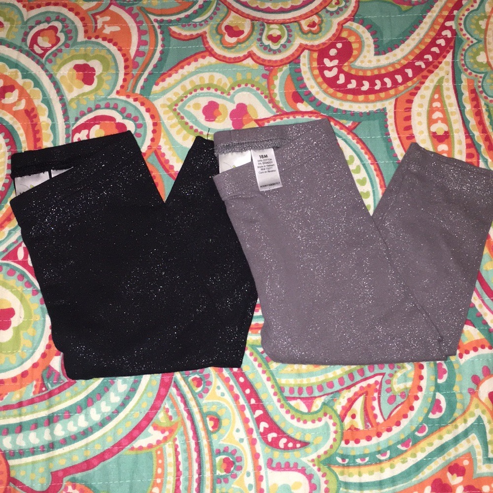 18 Month Sparkly Legging Bundle